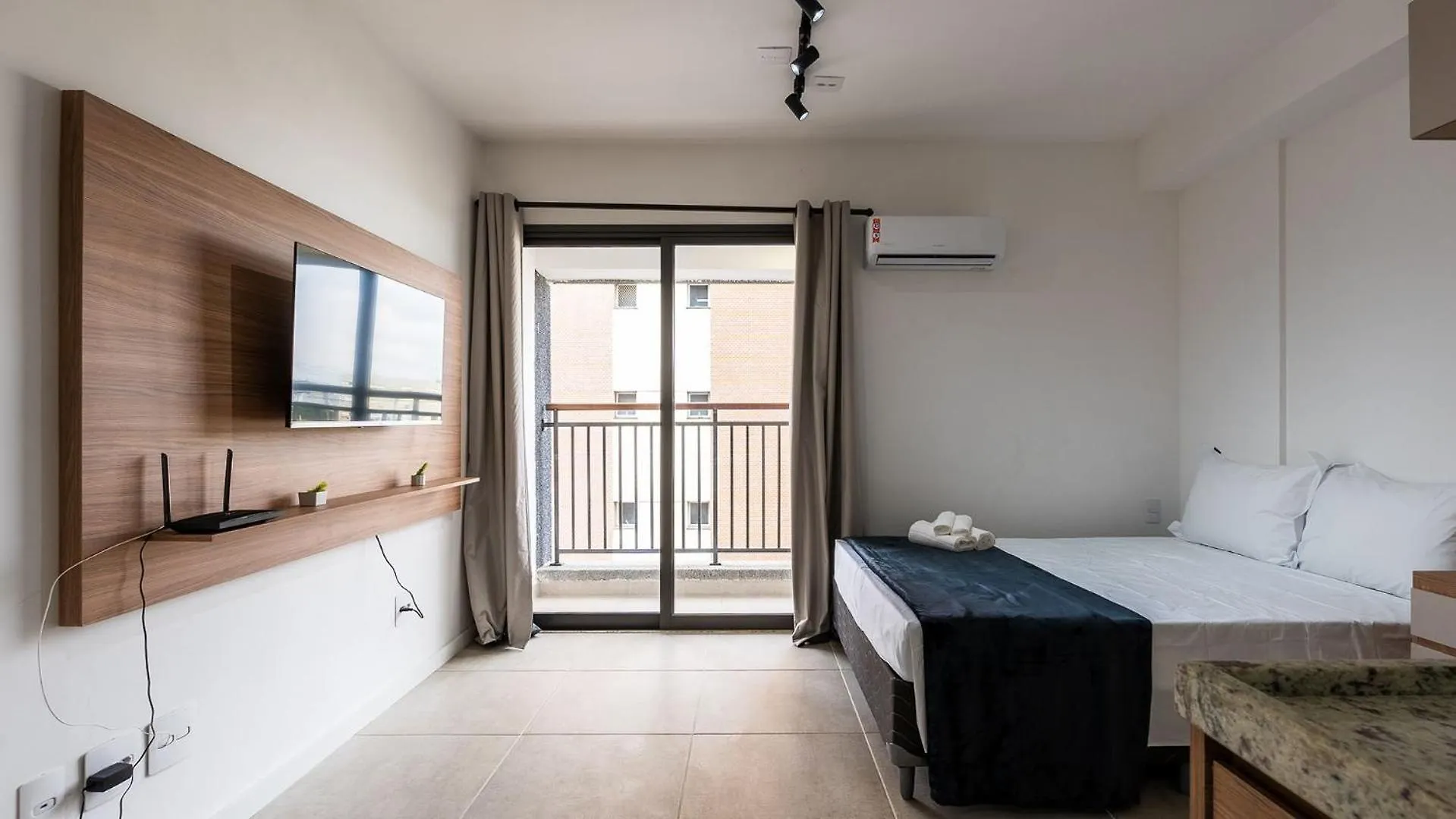 度假居 Alto Madalena - Studios De Luxo Com Piscina Panoramica 圣保罗