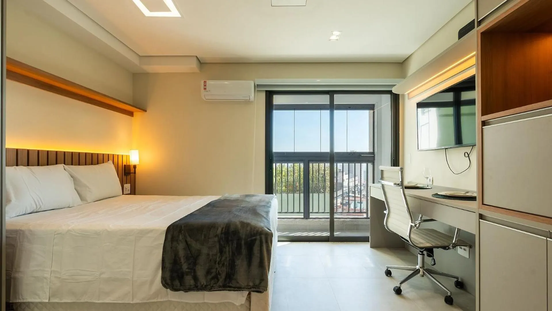 度假居 Alto Madalena - Studios De Luxo Com Piscina Panoramica 圣保罗 巴西