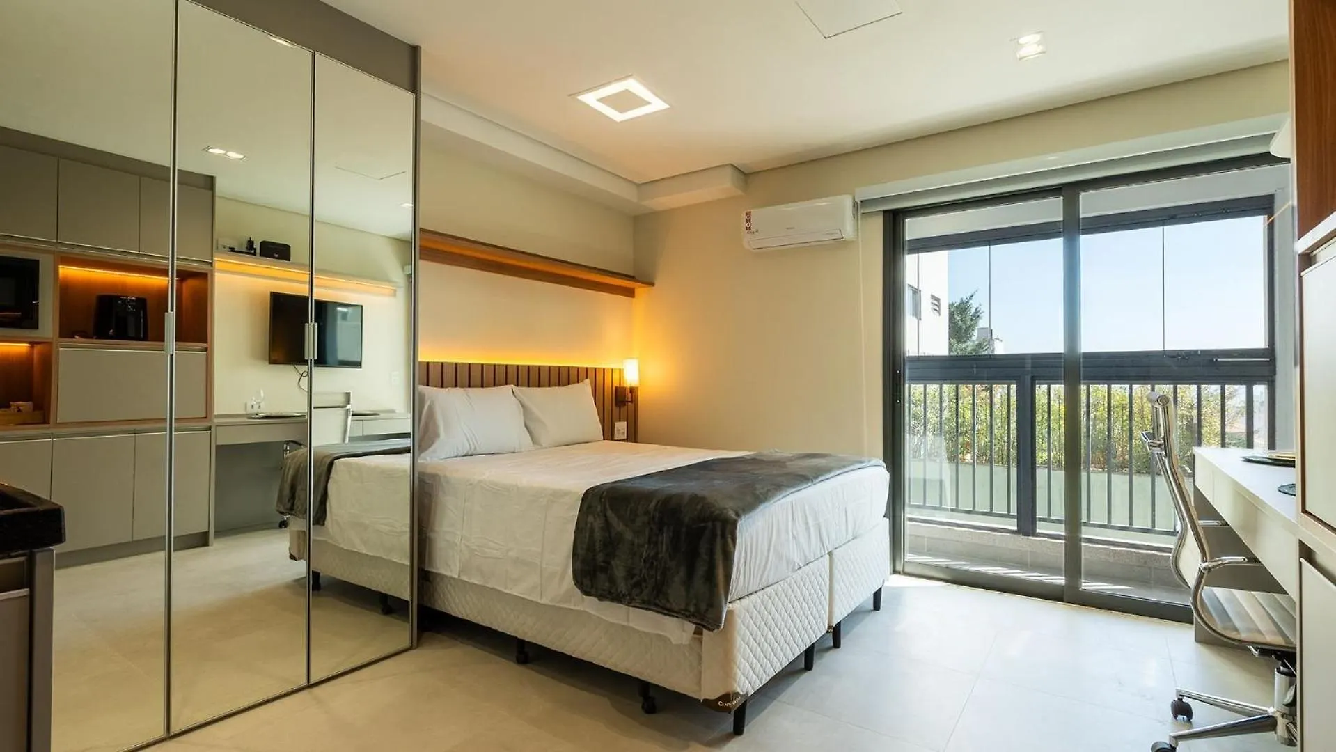 度假居 Alto Madalena - Studios De Luxo Com Piscina Panoramica 圣保罗